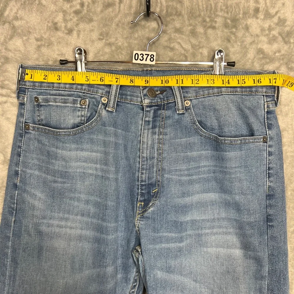 Levi 505 Jeans Men's Size 34x31* (tag 34x32) Blue Straight Leg‎ Mid Rise